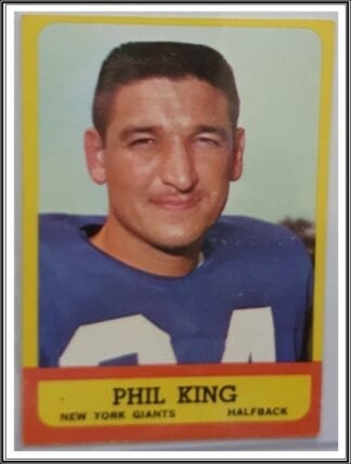 Phil King Topps 1963