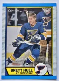Brett Hull O-Pee-Chee 1989 Card#186