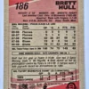 Brett Hull O-Pee-Chee 1989 Card#186 Back