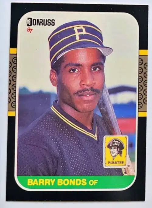 Barry Bonds Donruss 1987 Cars #361