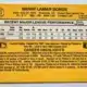 Barry Bonds Donruss 1986 Cars #361 Back
