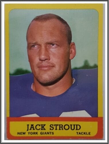 Jack Stroud Topps 1963