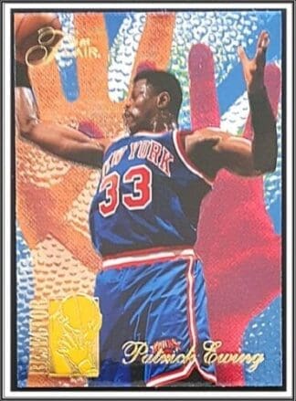 Patrick Ewing Flair 1994 "Rejector" NBA Card #1 of 6