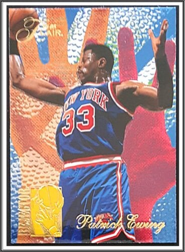 Patrick Ewing Flair 1994 "Rejector" NBA Card #1 of 6
