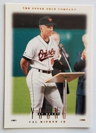 Cal Ripken Jr Upper Deck 1996 Card #115 Baltimore Orioles