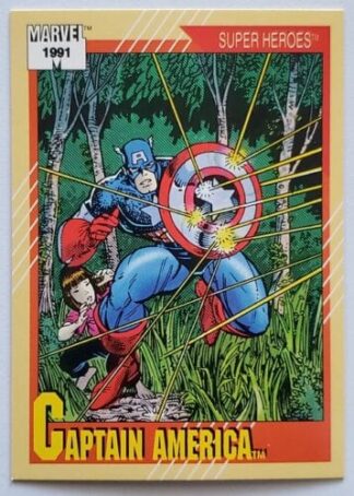 Marvel Comics Cards 1991Super-Heroes Various Trading Cards