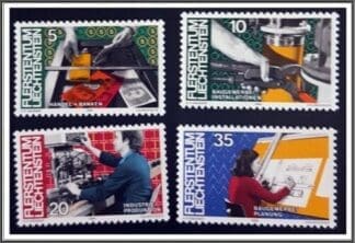 Liechtenstein Scott 787-798 MNH