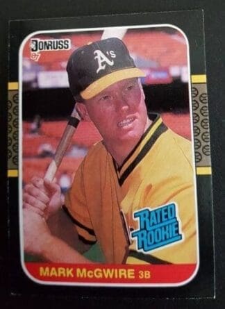 Mark McGwire Donruss 1987 Card #46