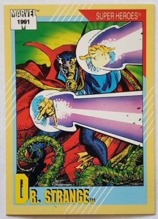 Dr. Strange Marvel Trading Card "Super Heroes" 1991 Card #44