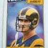 Jim Everett Topps 1987 NFL Card 145