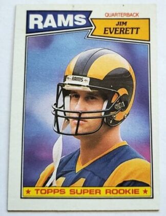 Jim Everett Topps 1987 NFL Card 145
