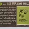 Pete Case Topps 1989 #197 Back