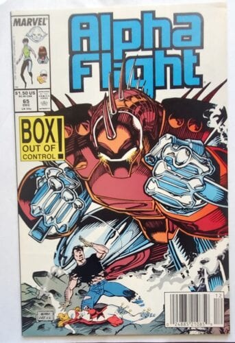 Alpha Flight Issue 65 December 1988