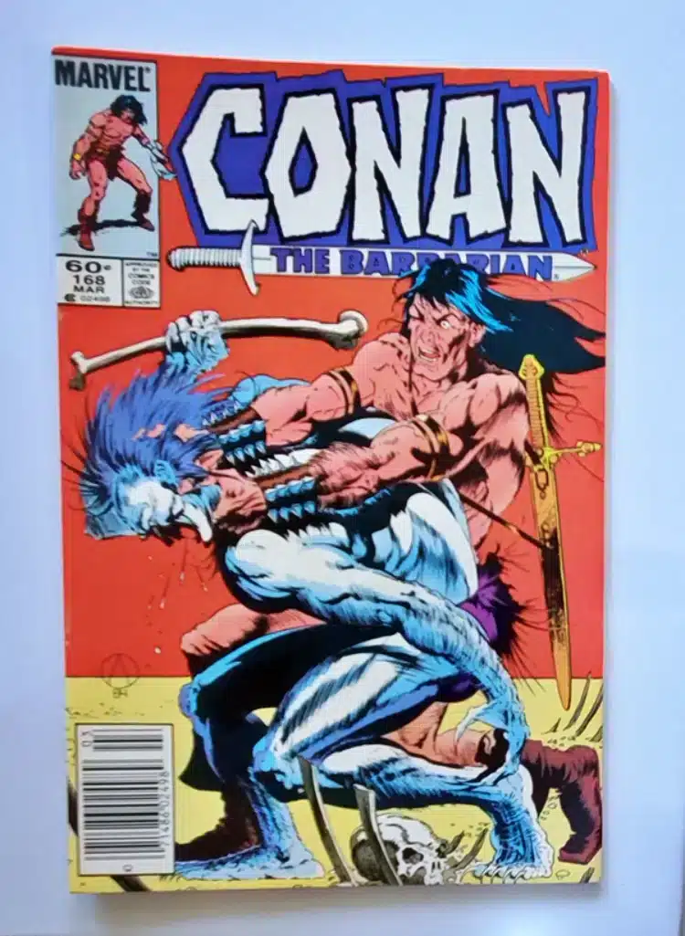 marvel-conan-the-barbarian-168-march-1985 Conan The Barbarian Issue 168
