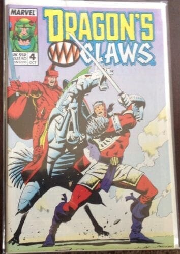 Marvel Dragon's Claws Issue #4