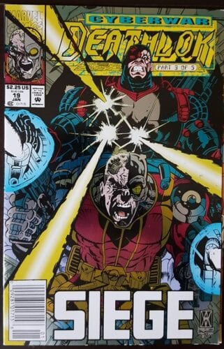 Marvel Cyberwar Deathlok Issue #19