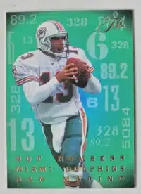 Dan Marino Flair 1995 "Hot Numbers"
