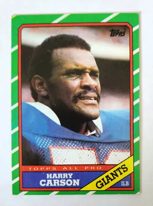 Harry Carson Topps 1986 Card#152