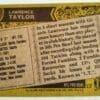 Lawrence Taylor Topps 1986 Card # 151 back.