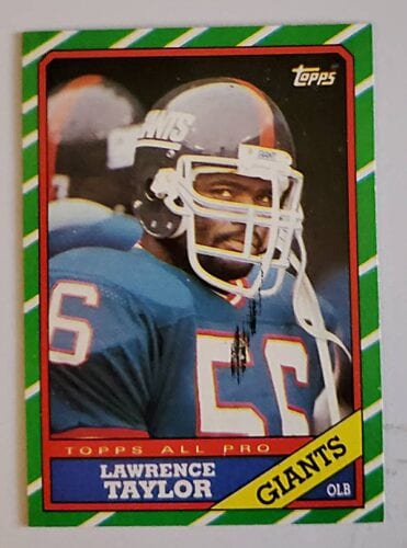 Lawrence Taylor Topps 1986 Card # 151