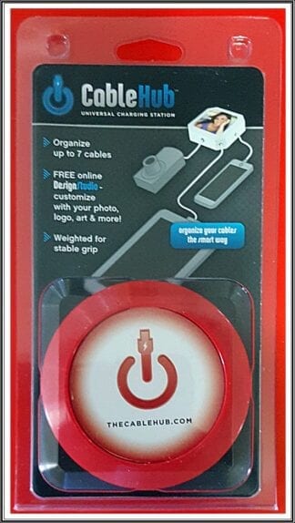 Red Cable Hub Organizer