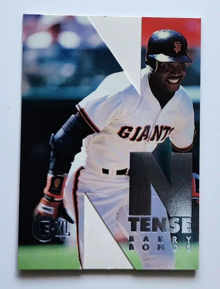 Barry-Bonds-ex-l-instense-1996-2-of-10-san-francisco-giants Barry Bonds E-XL N-Tense 1996 Card #2 of 10