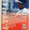 Barry Bonds E-XL N-tense 1996 Back