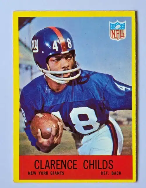 Clarence Child Philadelphia 1967 Card #111