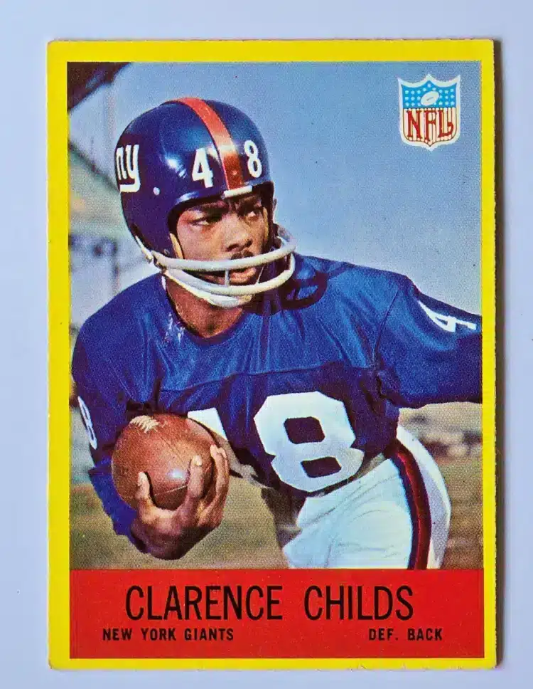 Clarence Childs Philadelphia 1967 Card #111