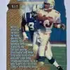 Dan Marino Classic 1995 Sculpted Card #S12 Back
