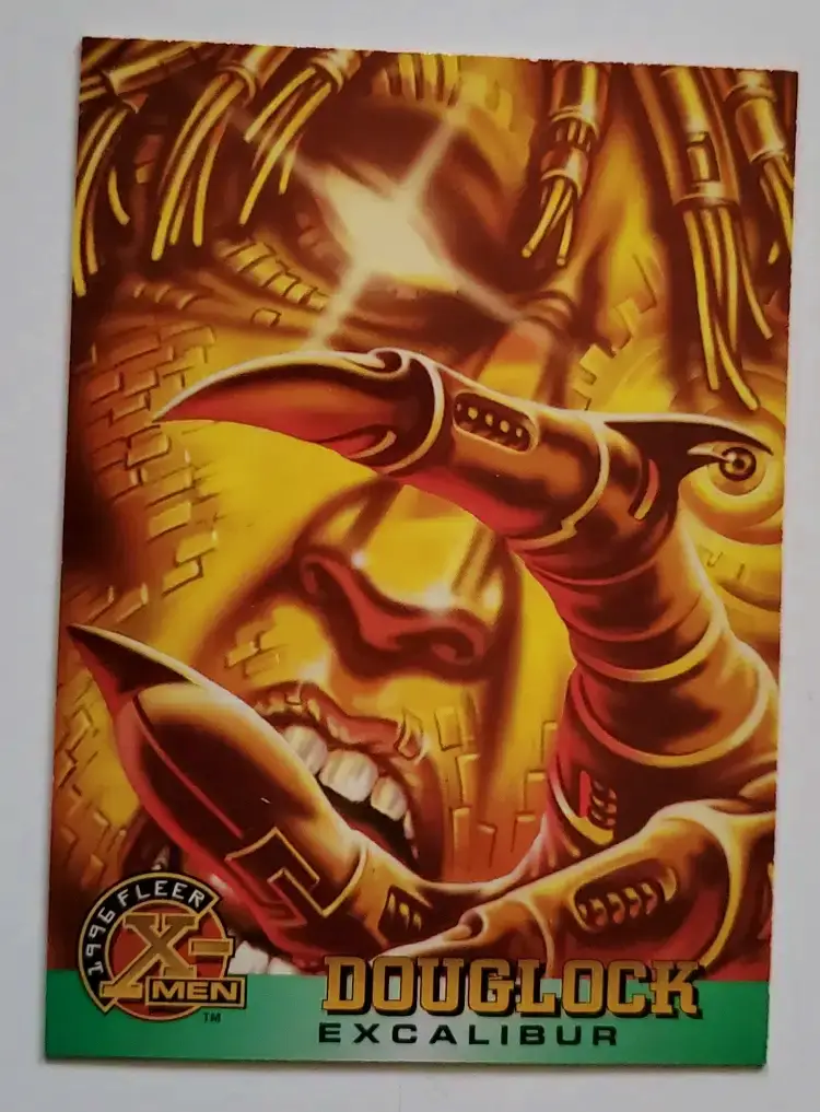 Douglock Fleer 1996 X-Men Card #26