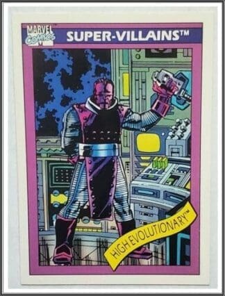 Captain Britain Marvel Comics Card Is part of the Marvel 1990 set.