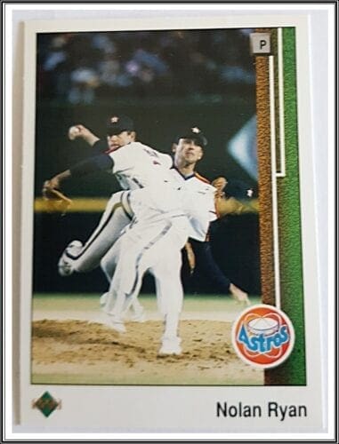 Nolan Ryan Upper Deck 1989
