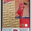 Rebecca Lobo Upper Deck 1996 Back