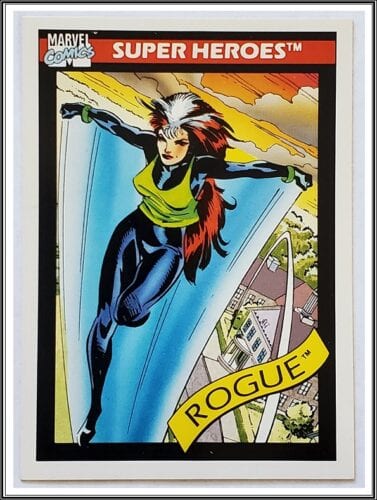 Rogue Marvel 1990 Impel Marketing Comic Card #41