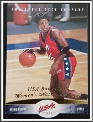 Upper Deck 1996 USA Women's National Basketball Team- Ruthie Bolton