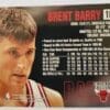 Brent Barry Skybox Dominion 1999 Back