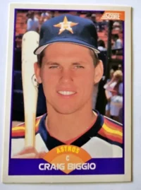 Craig Biggio Score 1989 #237