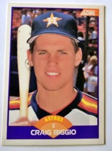 Craig Biggio Score 1989 #237