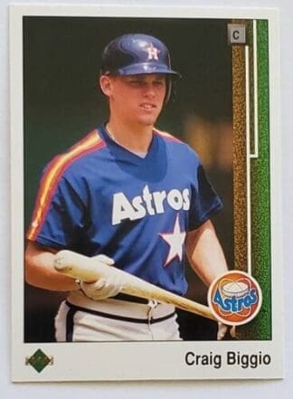 Craig Biggio Upper Deck 1989
