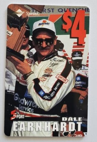 Dale Earnhardt 5 Sport Classic $4 Phone Card
