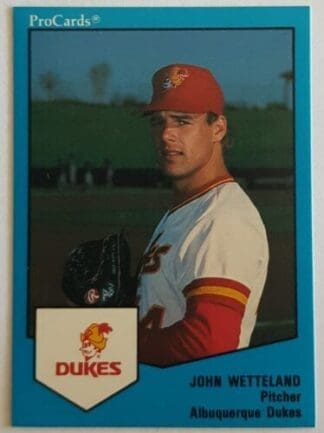 John Wetteland ProCards 1989