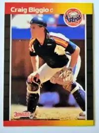 Craig Biggio Donruss 1989 Card #561