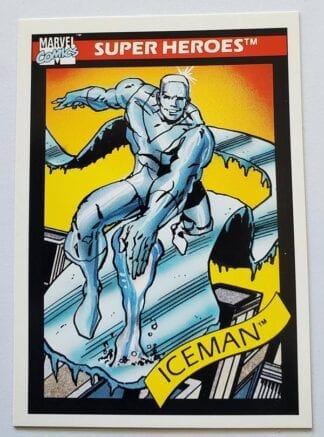 Iceman Marvel Comics Cards 1990