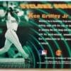 Ken Griffey Jr Sportflix UC3 1995 Card #CS 2 Back