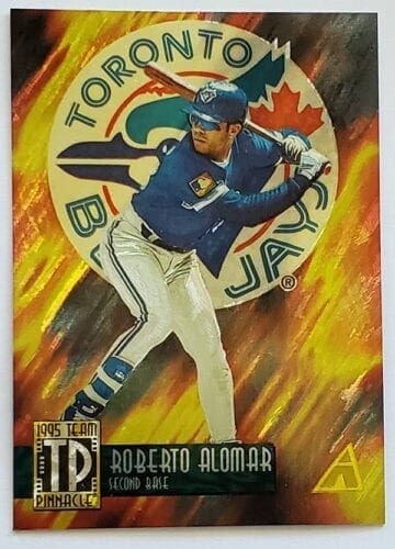 Robert Alomar Pinnacle 1995 Team MLB Sports Trading Card #TP4