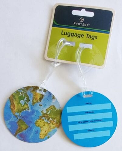 Traveling Luggage Identifying Tags