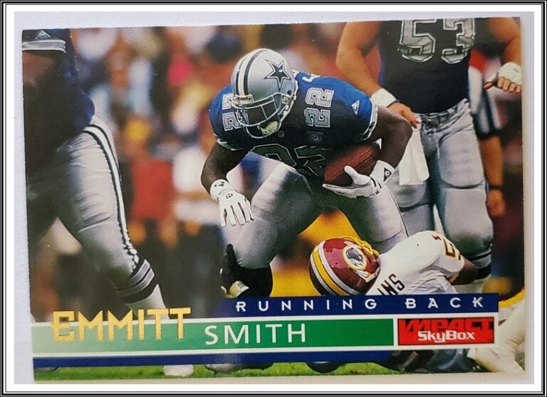 Emmitt Smith Skybox 1995 NFL Trading Card 41 Dallas Cowboys