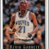 Kevin Garnett Topps Gallery 1996 Card # 41