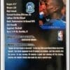 Kevin Garnett Topps Gallery 1996 Card # 41 Back